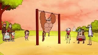 Regular Show - Rigby Finally Does One Pull Up