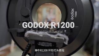 Godox R1200 Ring Flash Tutorial