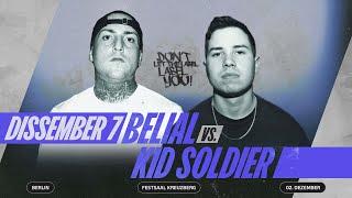 Belial vs Kid Soldier ⎪ Rap Battle @ DISSember #7 ⎪ DLTLLY