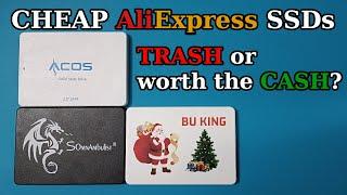 Three Cheap AliExpress SSDs Are they trash?