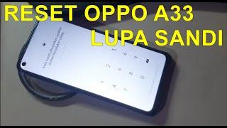 Cara Reset Oppo A33 Lupa Sandi