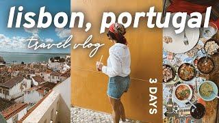 3 Day Lisbon Portugal Travel Vlog Food Sights and Things to Do