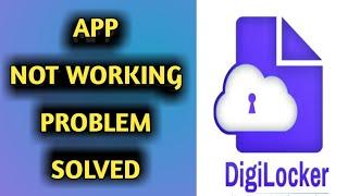 How to Fix Digilocker App Not Working Problem Solved