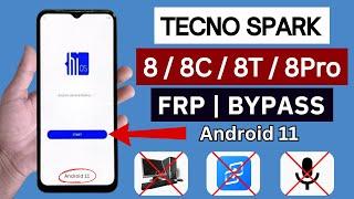 Tecno Spark 88C8T8Pro Frp Bypass 2024 Android 11 Without PC  Google Account Bypass