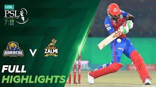 Full Highlights  Karachi Kings vs Peshawar Zalmi  Match 11  HBL PSL 7  ML2T