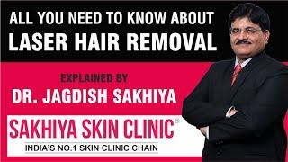 All you need to know about Laser Hair Removal explained by Dr. Jagdish Sakhiya  Sakhiya Skin Clinic