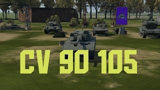 NEW CV 90 105 platoon review-  War Thunder Mobile