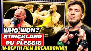 Who REALLY Won? Sean Strickland vs Dricus Du Plessis REWATCH  Henry Cejudo Film BREAKDOWN