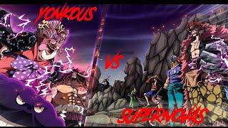 Yonkous VS Supernovas  ONE PIECE AMV