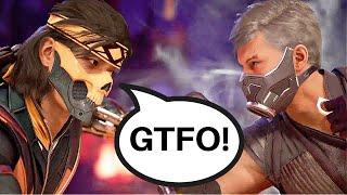 *NEW* Takeda vs Smoke intro dialogue - Mortal Kombat 1