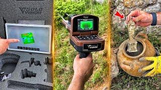 Treasure Hunting With Metal Detector We Found Treasure With Gold Vision Metal Detector