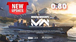 Modern Warships 0.80 Büyük Güncelleme Notları 