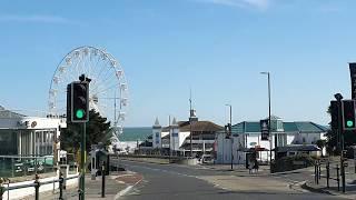 Driving in Bournemouth - UK - May20 Lockdown Poole Hill to Bournemouth Airport