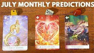  JULY 2023 Predictions What Will Happen? Pick A Card Tarot  TIMELESS