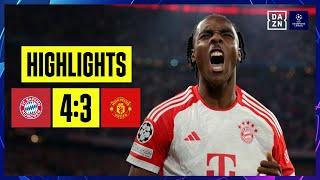 FC Bayern München - Manchester United  UEFA Champions League  DAZN Highlights