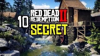 10 SECRETS That Are Very Hard To Find in Red Dead Redemption 2