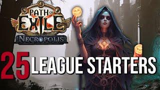 3.24 25 Hardcore League Starters For Necropolis League