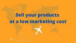 Sell your products at a low marketing cost