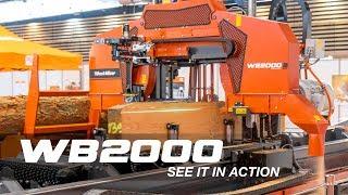 WB2000 Wideband Sawmill in Action  Wood-Mizer Europe