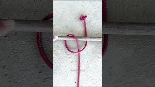 Knots Rope Trick DIY at Home #knotrope #shoelace #shorts #viral #diy #satisfying #craftsdiy