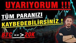 BITCOIN BÜYÜK ÇÖKÜŞE GÜNLER KALMIŞ OLABİLİR  BU TARİHE DİKKAT  - Crypto Borsa Analiz