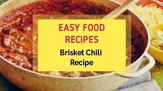 Brisket Chili Recipe