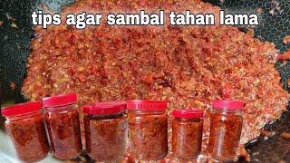 tanpa bahan pengawet resep membuat sambal terasi tahan lama ala TUMPENG CERIA