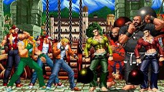 KOF Mugen Memorial  Terry vs Chang  4vs4 