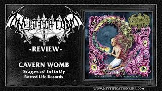 CAVERN WOMB Stages of Infinity Rotted Life Records 2024  Post-Review