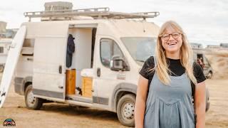 Her Inspiring Van Life Journey - DIY Functional Build