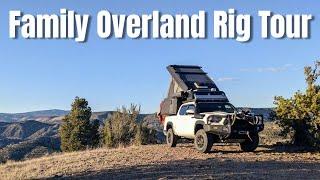 FAMILY OVERLAND Off-Road Rig Tour Toyota Tacoma and Alu-cab Khaya