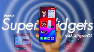 Must Try These Animated Super Widgets On Your Any Xiaomi Device Right Now 