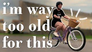 learning to ride a bike at 20 years old