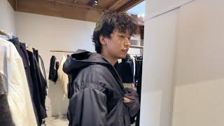 tokyo shopping and showroom vlog professor.e fw24 preview