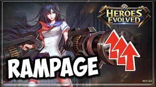 CAN PENTAKILL WITH BUFFED BONNIE WIN?  Heroes Evolved - Bonnie Build  Ranked Gameplay