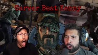 TWDG Carver Beat Kenny Reaction Compilation