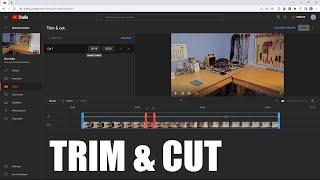 How to Trim and Cut a Video in YouTube Studio