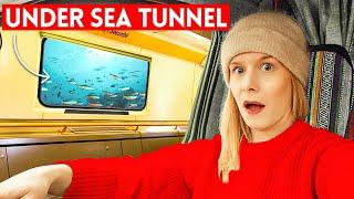 Travelling Under The Sea From UK To France  Channel Tunnel