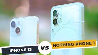 iPhone 13 vs Nothing Phone 1  Camera Comparison