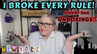 LUXURY BAG UNBOXINGS UNBELIEVABLE PURCHASES IN NEW YORK 2 LUXURY UNBOXINGS