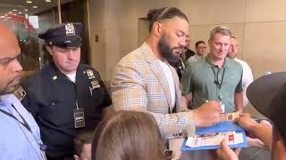 Roman Reigns in NYC  July 26 2022