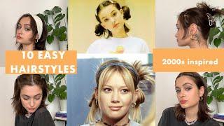 10 CUTE 90s & y2k HAIRSTYLES that are EXTREMELY EASY