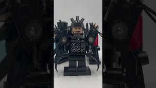 LEGO Skibidi Toilet - Titan Speakerman  TV Man  Cameraman Minifigures