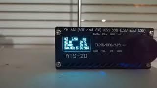 2550 kHz - Целеуказания ПВО. Прием на приемник ATS-20 и родную антенну.