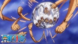 Luffy Turns Into a Literal Ball of Punching  One Piece