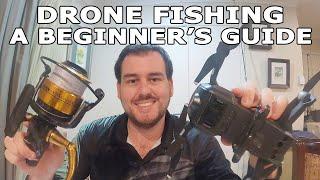 BEGINNERS GUIDE TO DRONE FISHING DJI Mavic DRONE & Gannet Bait Release tutorial