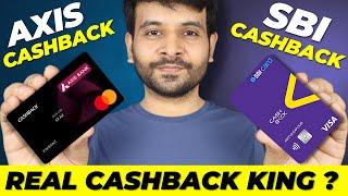 Axis Cashback 7% or SBI Cashback 5% Credit Card  BEST CREDIT CARD of 2024?