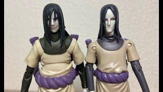 S.H. Figuarts VS Mattel - Orochimaru - Naruto Action Figure Comparison