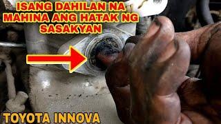 Dahilan na mahina ang hatak  Toyota Innova 2kD engine