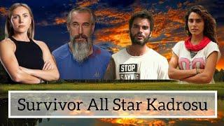 Survivor 2025 All Star Kadrosu